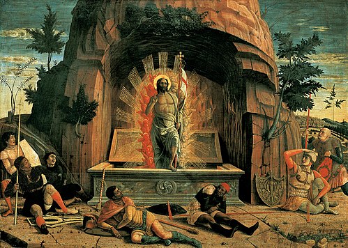 La Résurrection, 1459, Andrea Mantegna