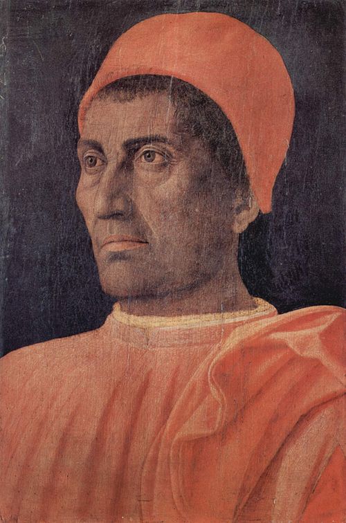Portrait of Carlo de' Medici, 1466, Andrea Mantegna