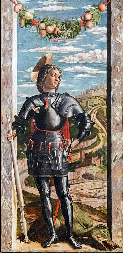 Saint George, 1460, Andrea Mantegna