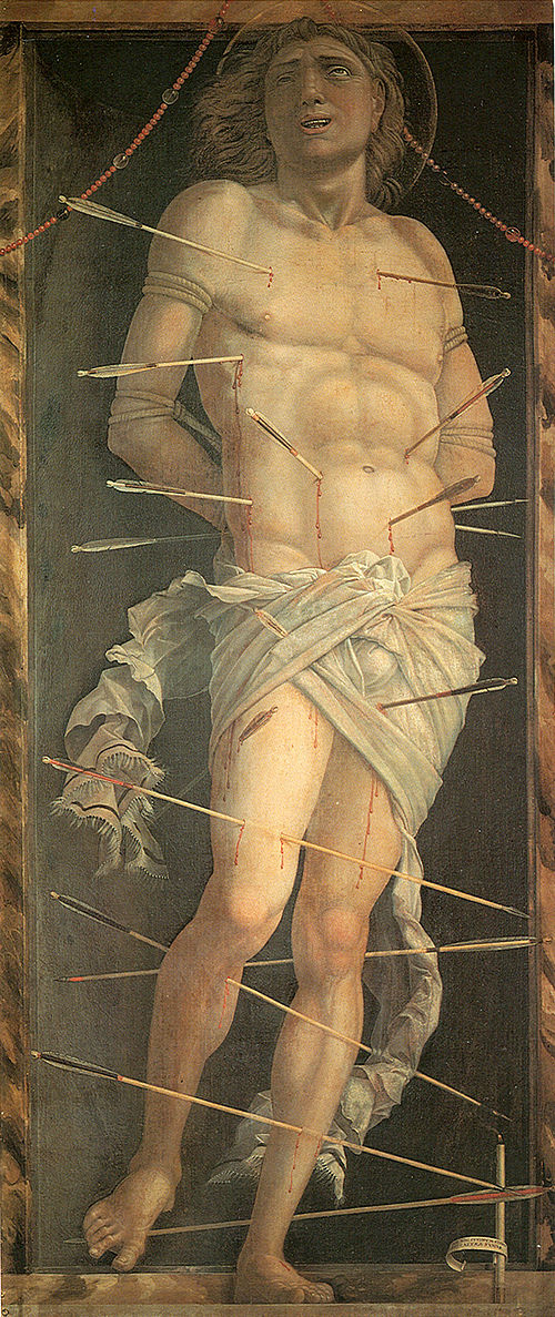 Saint Sébastien, 1506, Andrea Mantegna