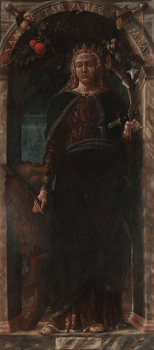 Saint Euphemia, 1454, Andrea Mantegna