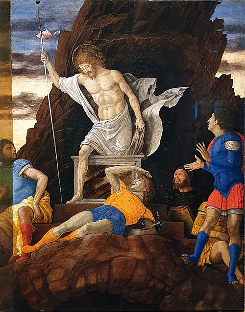 The Resurrection of Christ, 1492, Andrea Mantegna