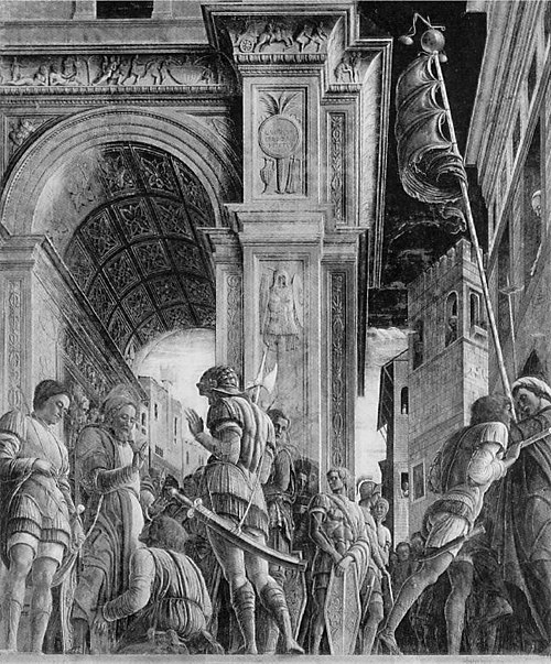 Saint James Led to His Execution, 1455, Andrea Mantegna