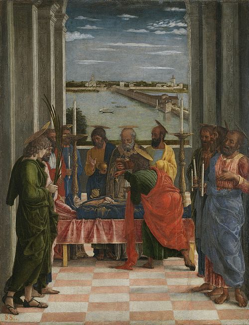 La Mort de la Vierge, 1462, Andrea Mantegna