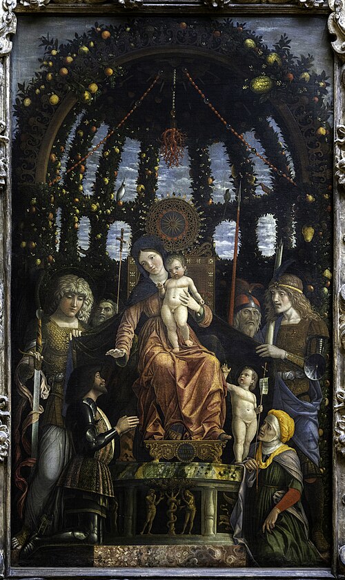 La Vierge de la Victoire, 1495, Andrea Mantegna