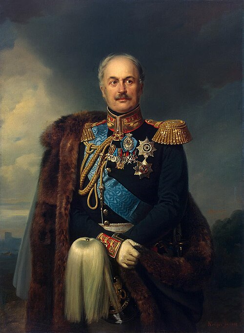 Portrait of Pavel Kiselyov, 1851, Franz Krüger