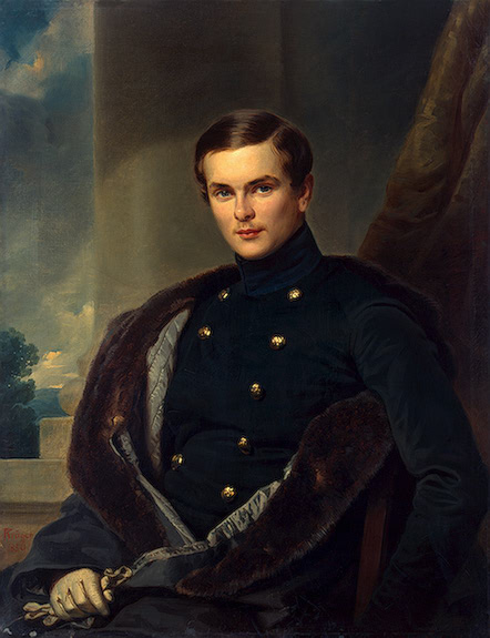 Portrait of Fersen (?), 1850, Franz Krüger