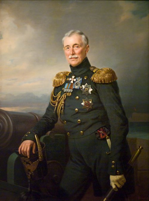 Portrait of Alexander Menshikov, 1851, Franz Krüger