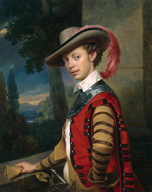 Portrait of Prince Nikolai Saltykov, 1850, Franz Krüger