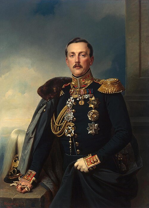 Portrait of Alexander Arkadyevich Suvorov, 1851, Franz Krüger