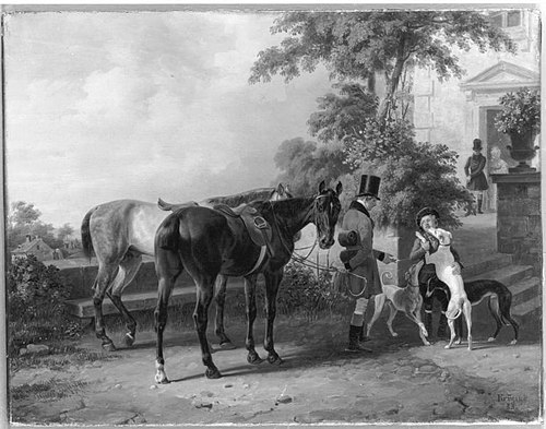 Der Reitknecht, 1838, Franz Krüger