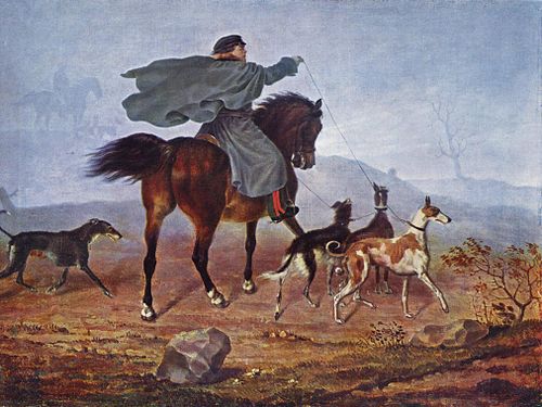 Riding to the Hunt, 1819, Franz Krüger