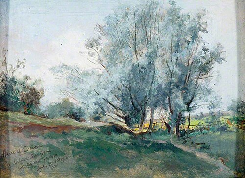 Landscape with Trees, 1892, Hawes Craven