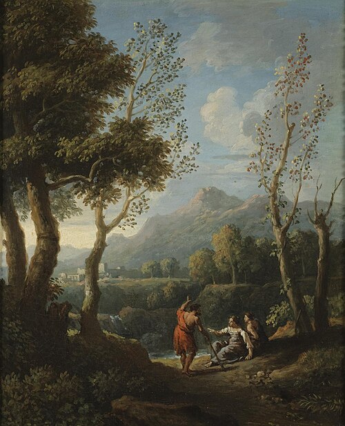 Idyllic Landscape, 1712, Jan Frans van Bloemen