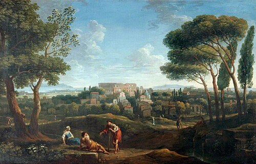 Southern Landscape with Figures, , Jan Frans van Bloemen