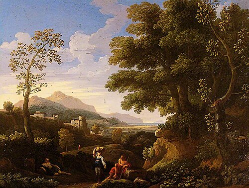 Classical Landscape with Figures, , Jan Frans van Bloemen