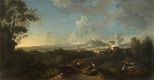 Campagna Landscape, , Jan Frans van Bloemen
