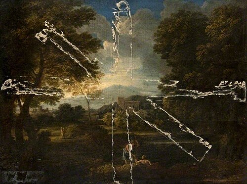 An Italian Landscape, , Jan Frans van Bloemen