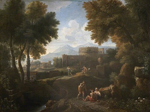 Pastoral Landscape, , Jan Frans van Bloemen