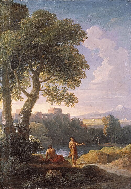 Landscape of the Roman "Compagna", 1720, Jan Frans van Bloemen