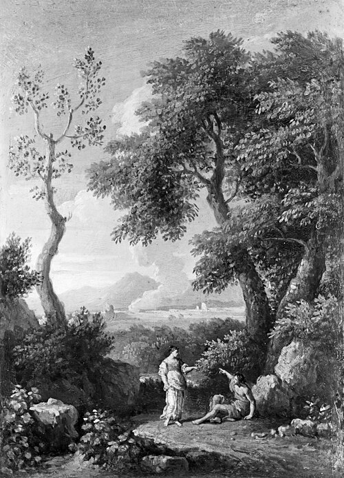 Landscape of the Roman "Compagna", 1720, Jan Frans van Bloemen