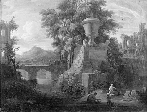 River Landscape, 1713, Jan Frans van Bloemen