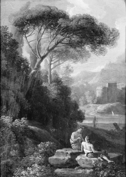 Italian Landscape with Figures, 1713, Jan Frans van Bloemen