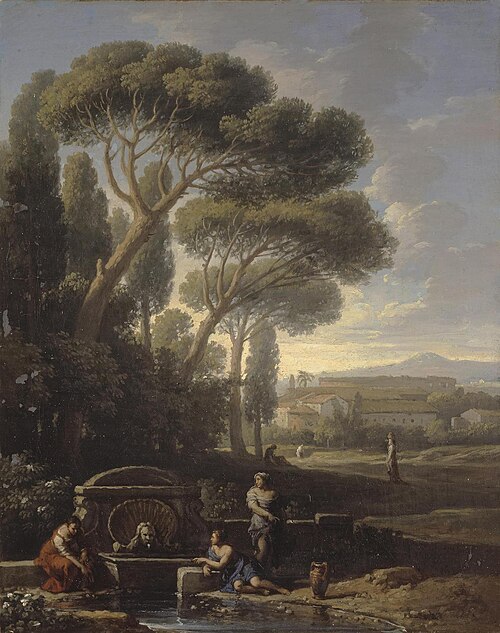 Landscape in Latium, 1739, Jan Frans van Bloemen