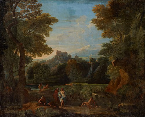 Italian Landscape, 1705, Jan Frans van Bloemen