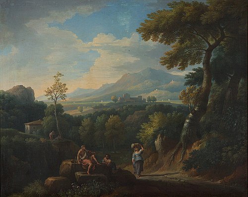 Italian Landscape, 1705, Jan Frans van Bloemen