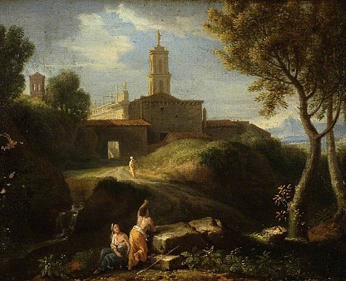 Roman buildings, 1713, Jan Frans van Bloemen