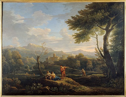 Paysage d'Italie, 1682, Jan Frans van Bloemen