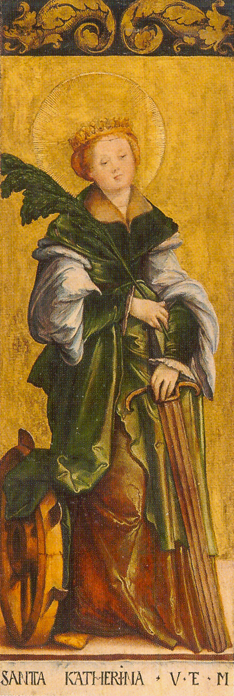 Die heilige Katharina von Alexandria, 1534, Maître de Meßkirch