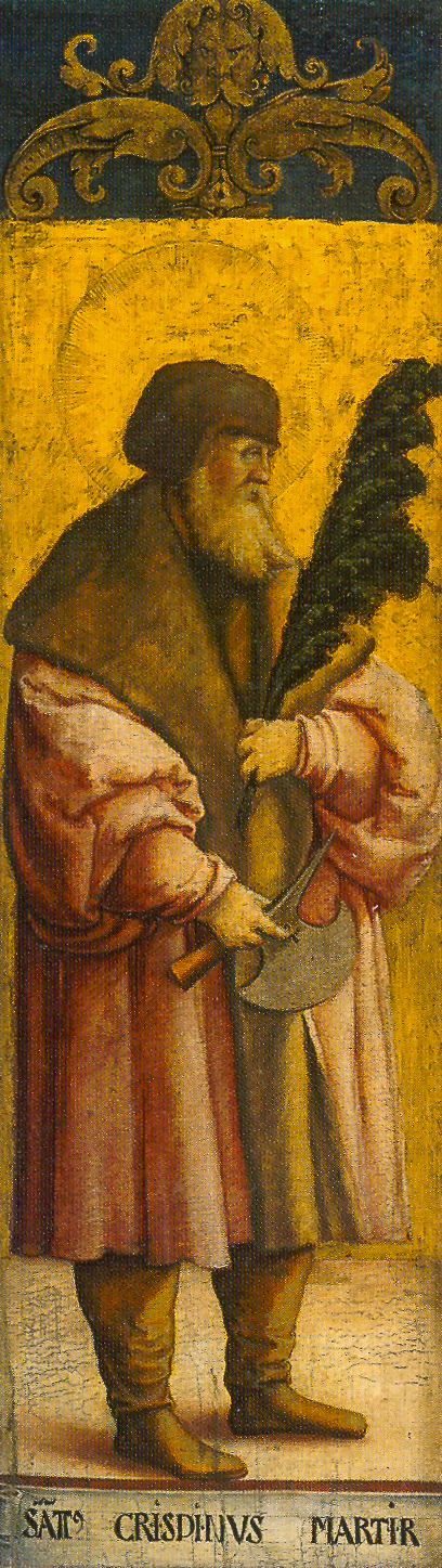 Der heilige Crispinus, 1534, Maître de Meßkirch