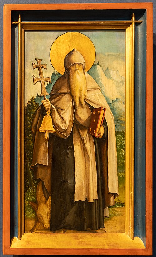 Anthony the Great, 1537, Maître de Meßkirch
