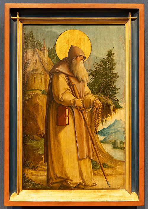 Paul of Thebes, 1537, Maître de Meßkirch