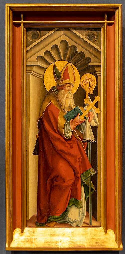 A Holy Bishop, 1537, Maître de Meßkirch