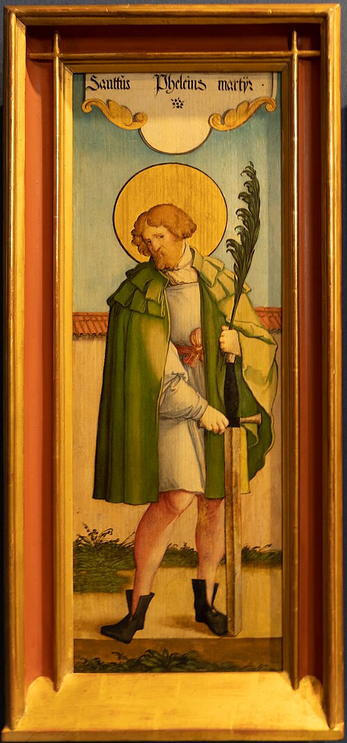 Saint Pelagius, 1537, Maître de Meßkirch