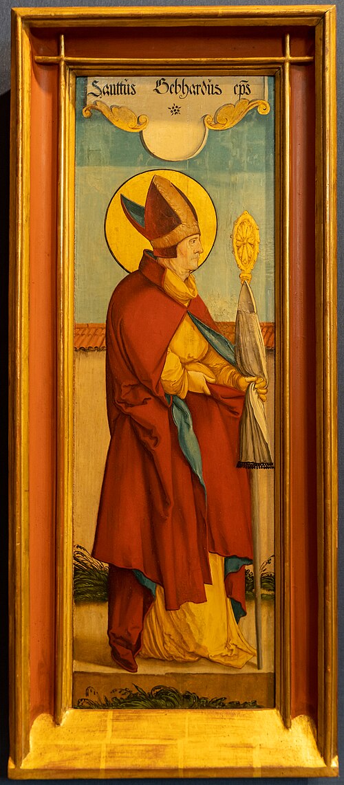 Saint Gebhard, 1537, Maître de Meßkirch