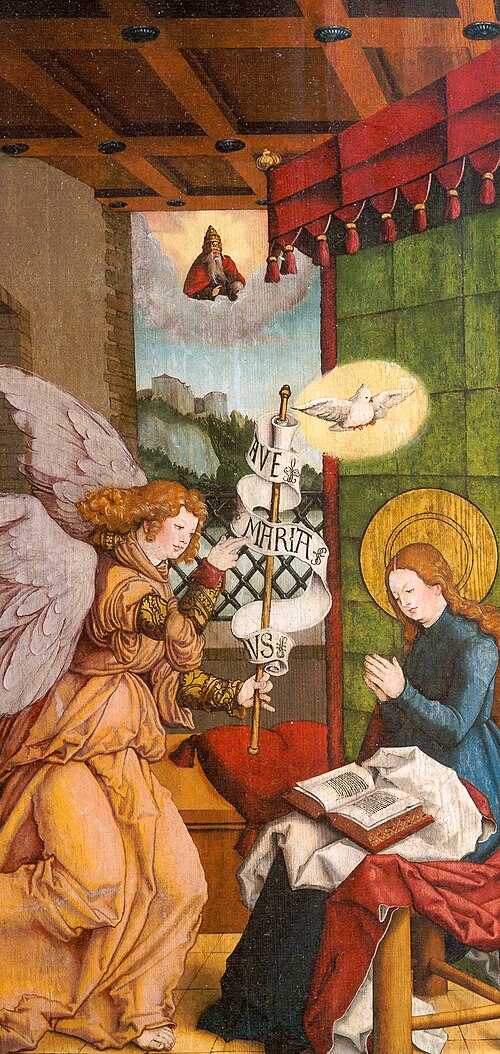 Die Verkündigung, 1520, Maître de Meßkirch