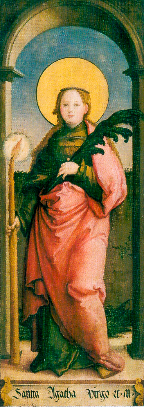 Sainte Agathe, 1537, Maître de Meßkirch