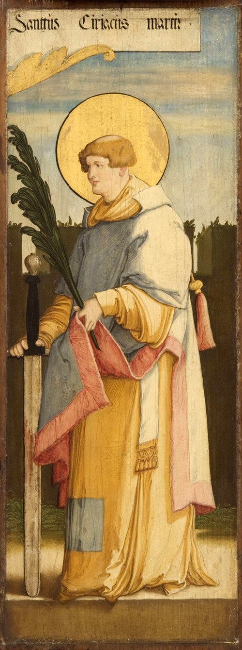 Saint Cyriaque, 1537, Maître de Meßkirch