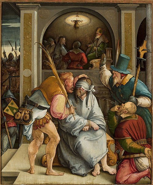 Raillerie du Christ, 1538, Maître de Meßkirch