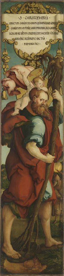 The Saint Christopher, 1600, Maître de Meßkirch