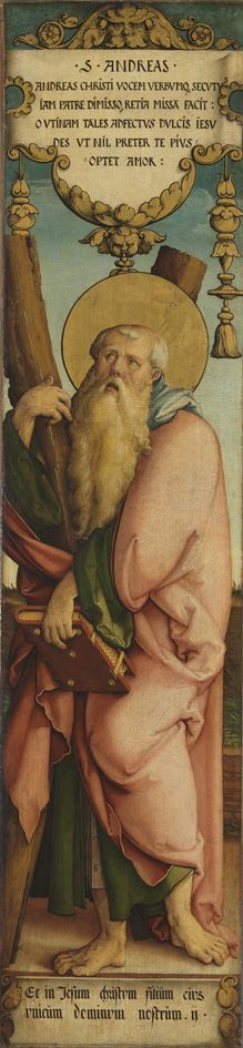 Der Heilige Andreas, 1600, Maître de Meßkirch