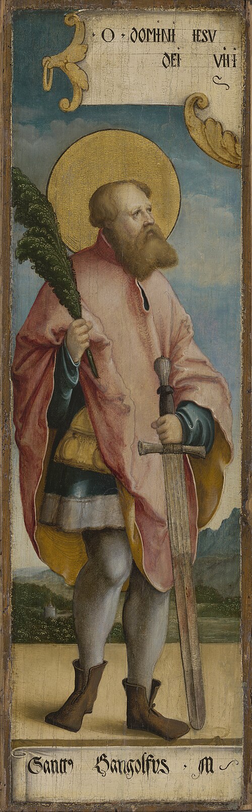 Saint Gangolf, 1537, Maître de Meßkirch