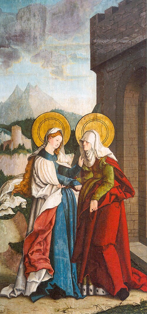 Visitation, 1520, Maître de Meßkirch
