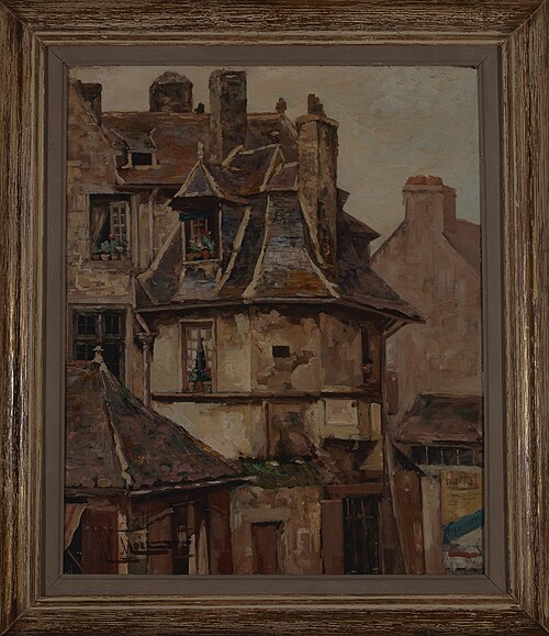 Vieilles maisons, rue des trois frères Merlin, , Armand Moizan