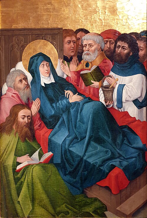 The death of Mary, 1460, Hans Pleydenwurff