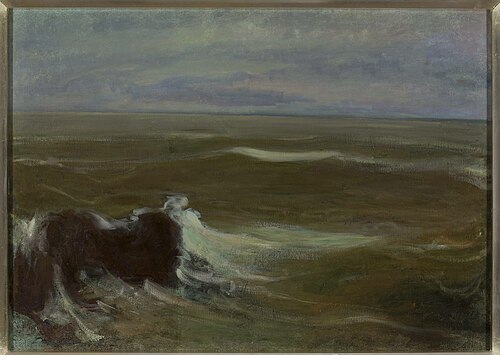Rough sea, 1896, Władysław Ślewiński
